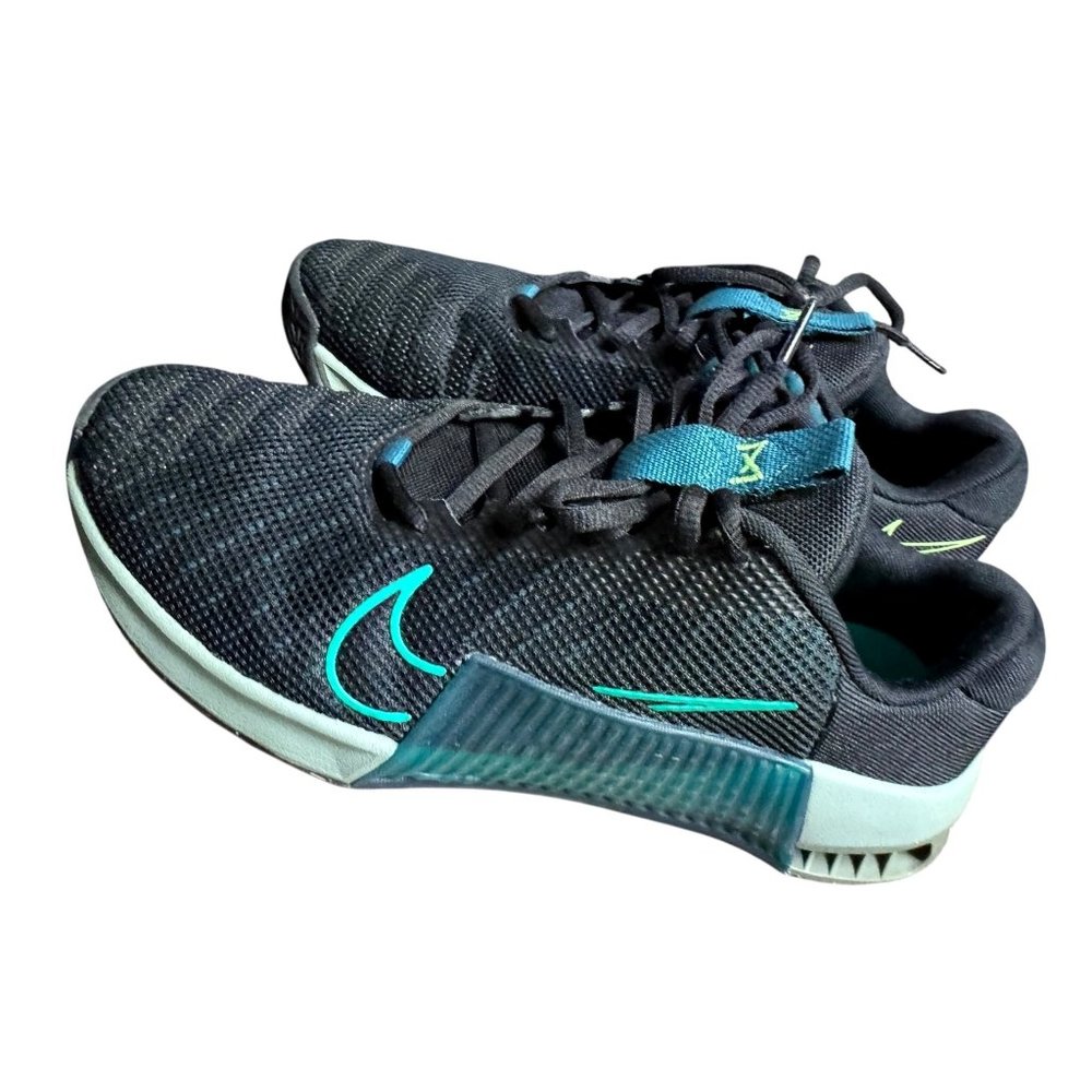 New Men's Black Teal Nike Metacon 9 Training Shoes Size 8‎